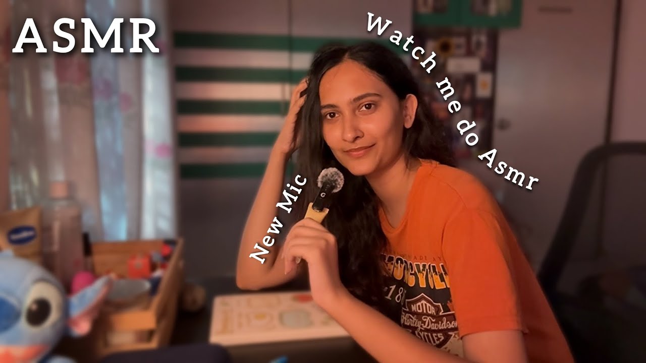 Trying Asmr With New Mic 🎤 