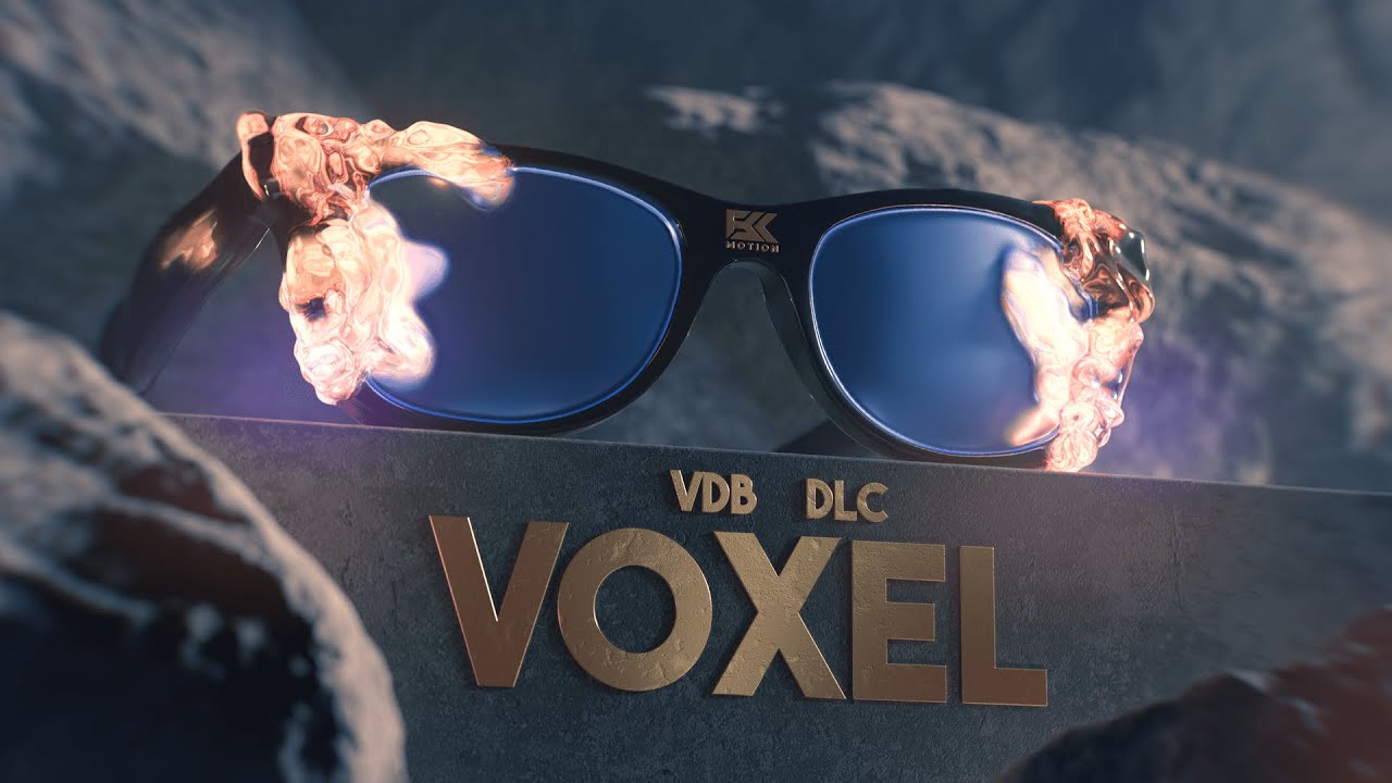 DLC VOXEL \\ HOUDINI x BLENDER