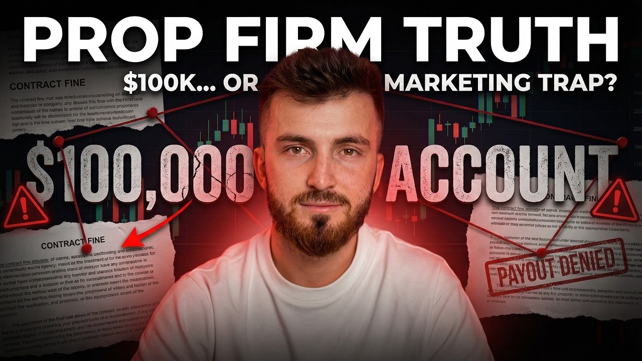 The $100K Funded Account Dream EXPOSED &mdash; The Truth About Prop Firms Nobody Tells You