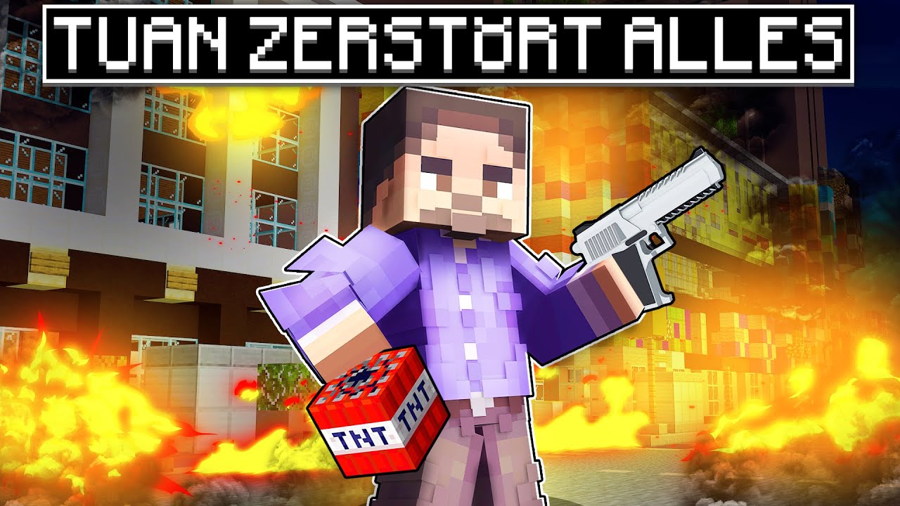 TUAN ZERSTÖRT MINECRAFT RP