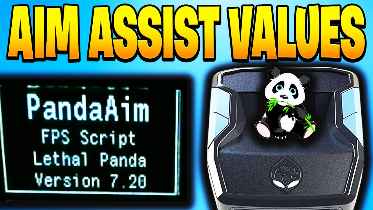 Cronus Zen Script BEST Aim Assist Values + In Game Settings (Pandaaim v7.2)