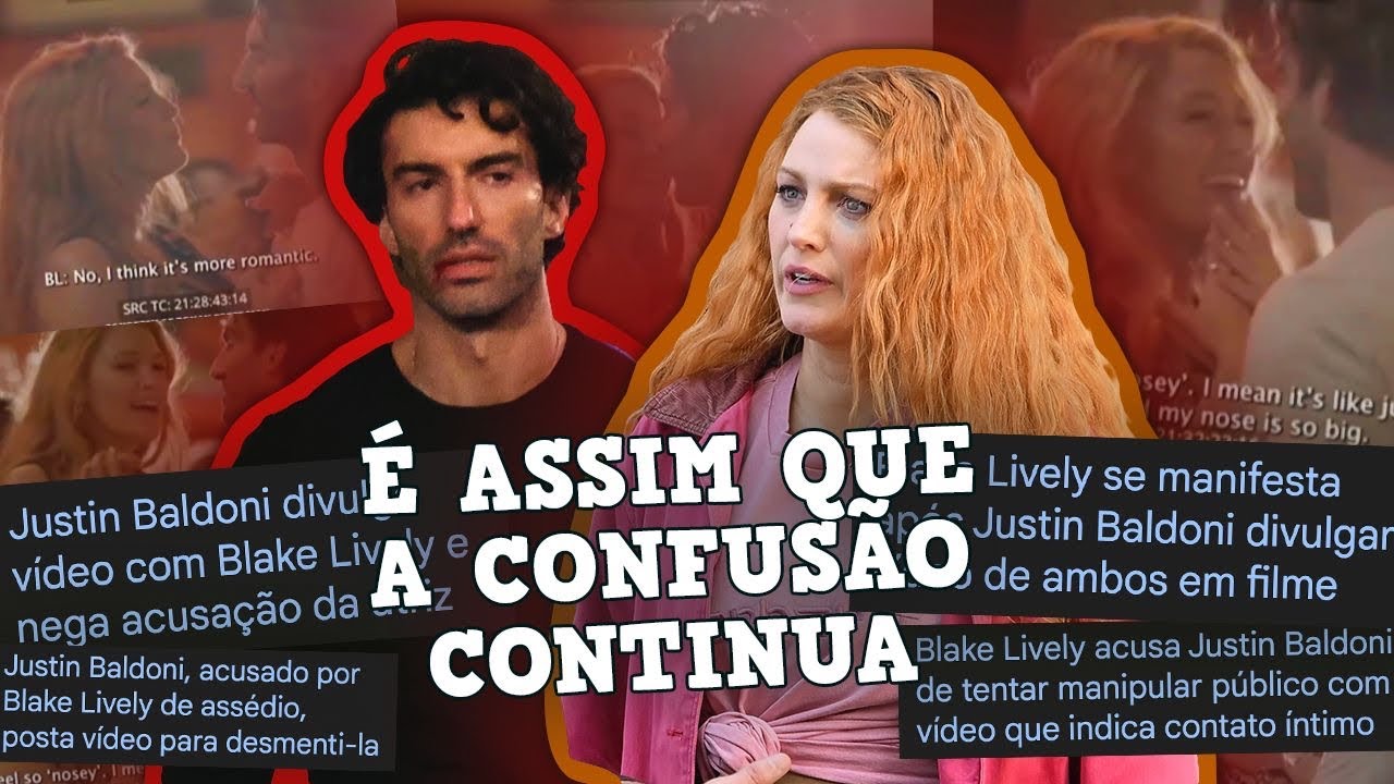 BOMBA: JUSTIN BALDONI SOLTA FILMAGEM E QUEIMA MAIS BLAKE LIVELY…