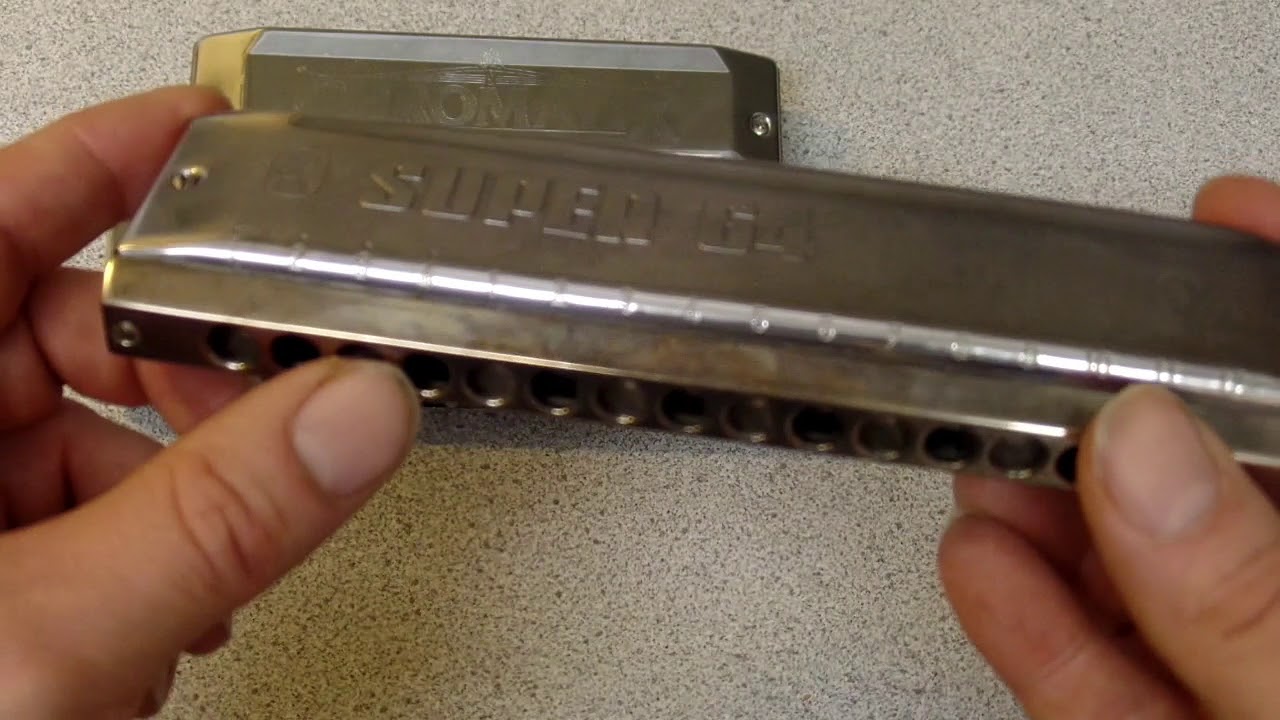 12, 14, and 16 Hole Chromatic Harmonicas