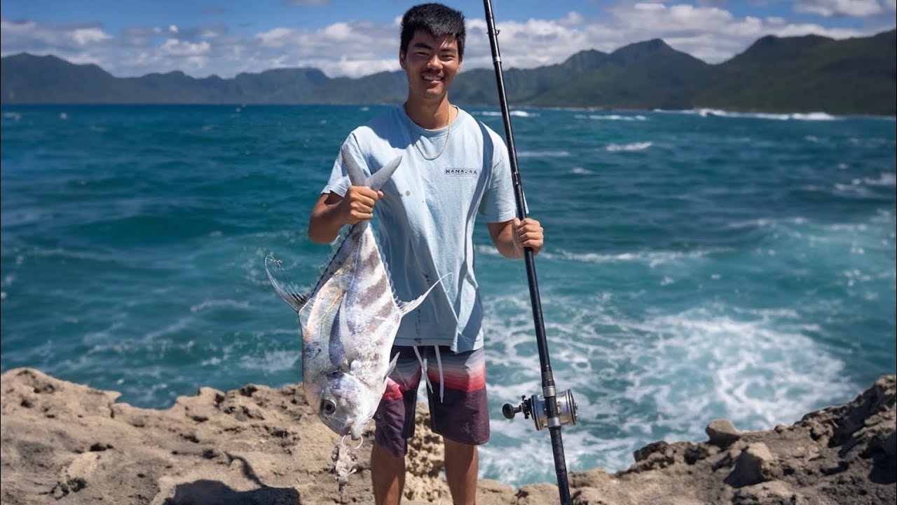 UNEXPECTED KAGAMI!  Always get chance! | Hawaii Sliding and Baitcasting