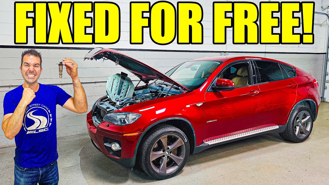 I Fixed My Cheap Auction BMW For FREE! Can't Believe This DIY FIX Worked!