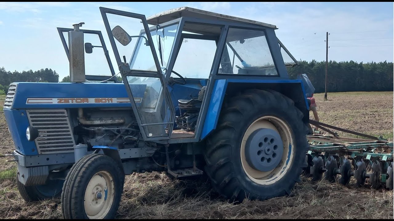 Talerzowanie 2022 [Prace Pożniwne] ZETOR 8011 & TALERZÓWKA 3.15m 🔥