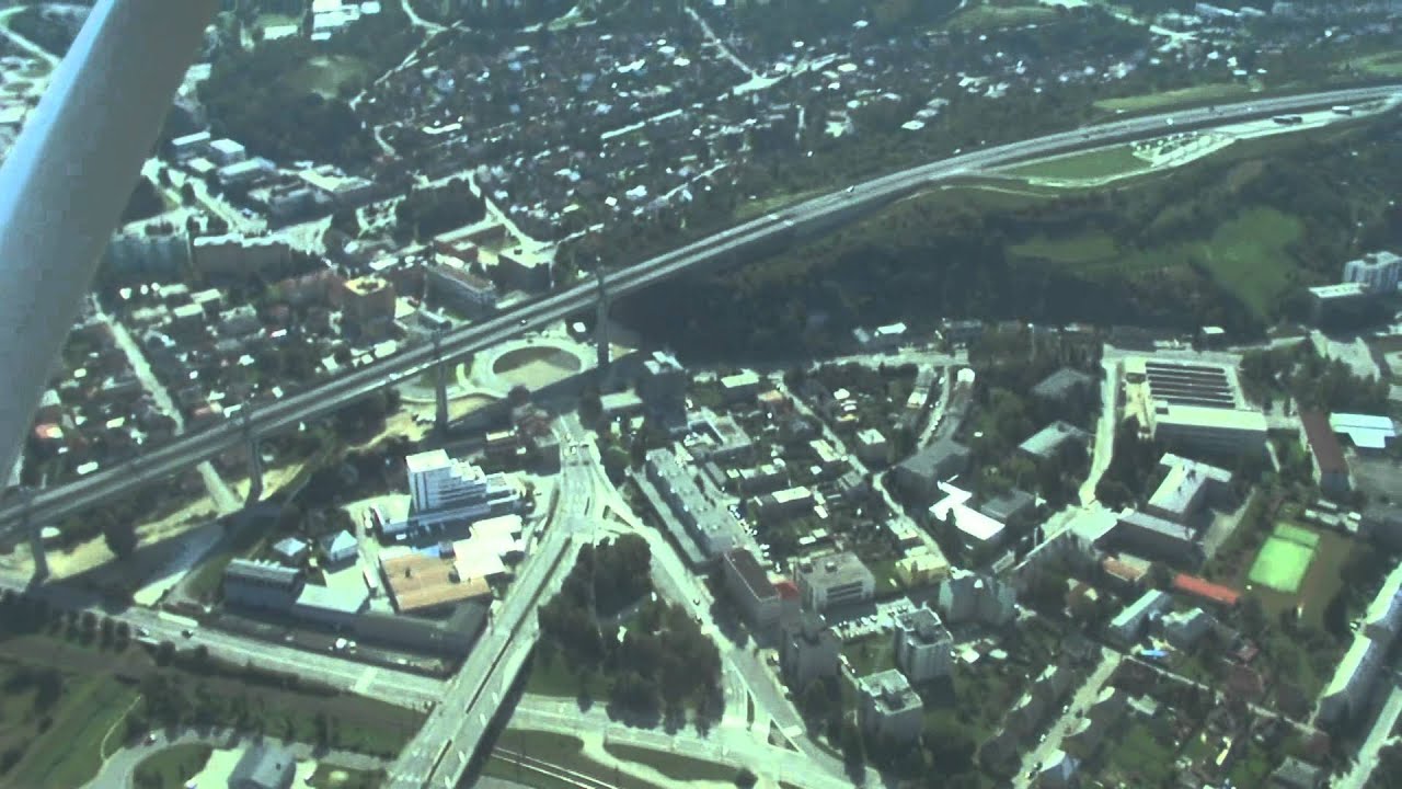 Povazska Bystrica - prelet mestom 2011