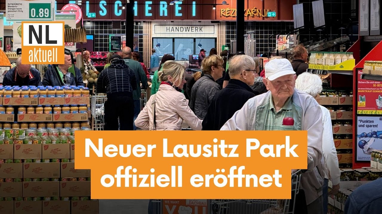 Cottbus | Neuer Lausitz Park offiziell eröffnet - Wie weiter mit dem zweiten Bauabschnitt?