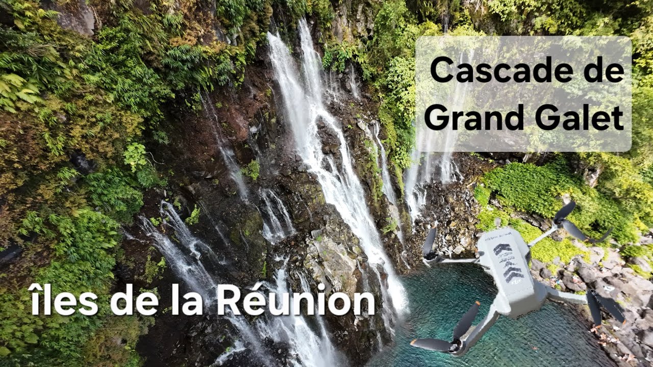 L'une des plus belles cascades de l'île de la Réunion - La cascade de Grand Galet