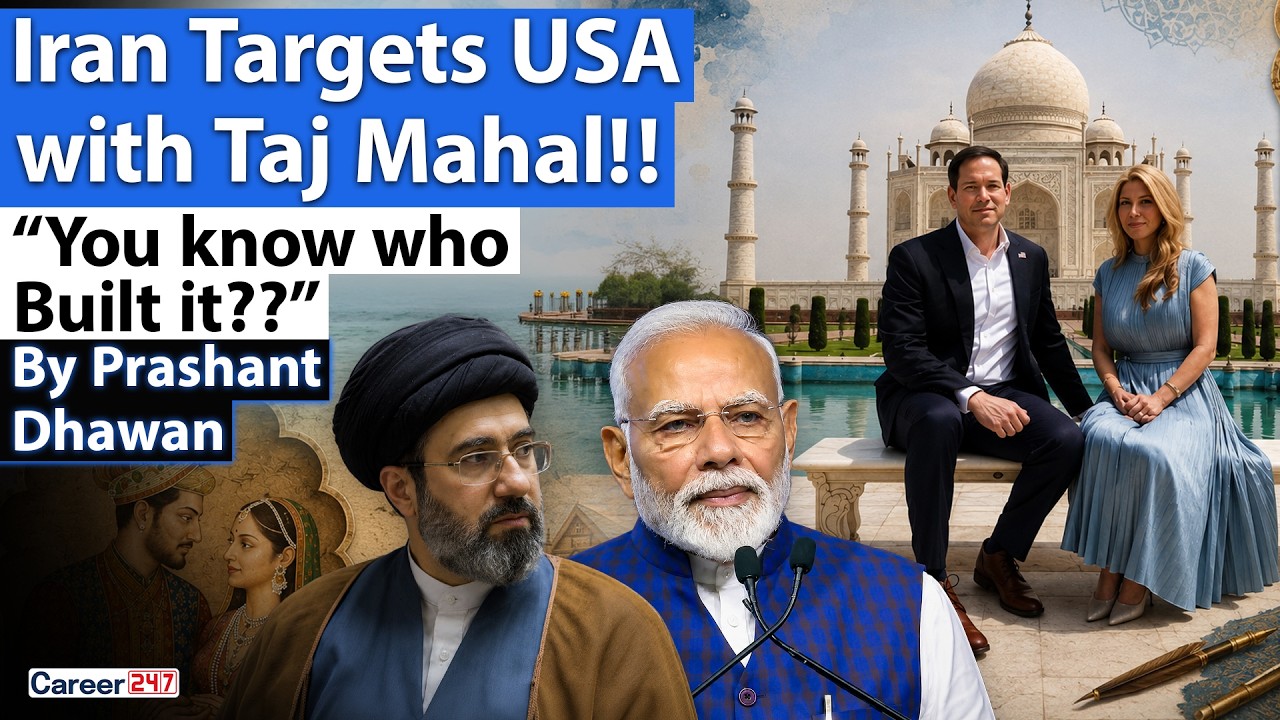 IRAN TARGETS USA WITH TAJMAHAL | Who Will India Support? | By Prashant Dhawan