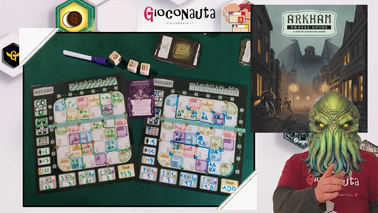 ARKHAM TRAVEL GUIDE -Tutorial/Commenti-I Grandi Antichi diventano curiosità turistiche-OnTheBoard157