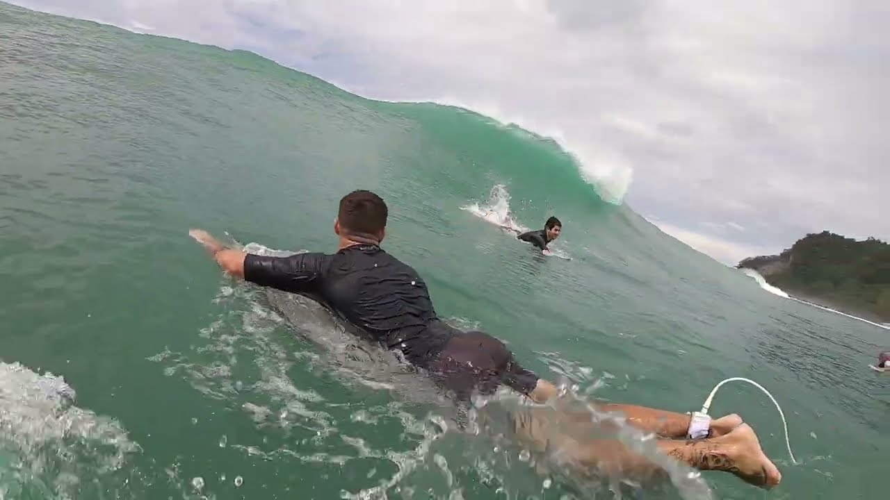 surfing Matapalo surf and fish with capt. Jefferson