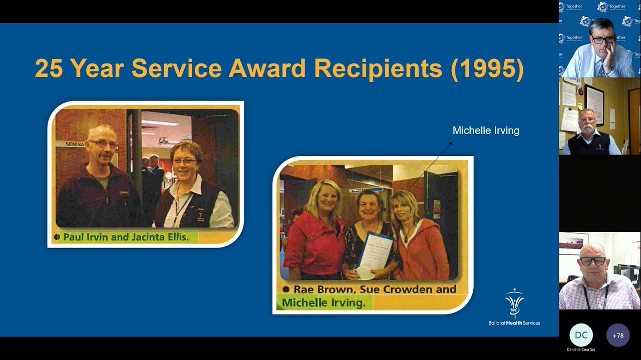 Ballarat Health Services 2020 Service Awards