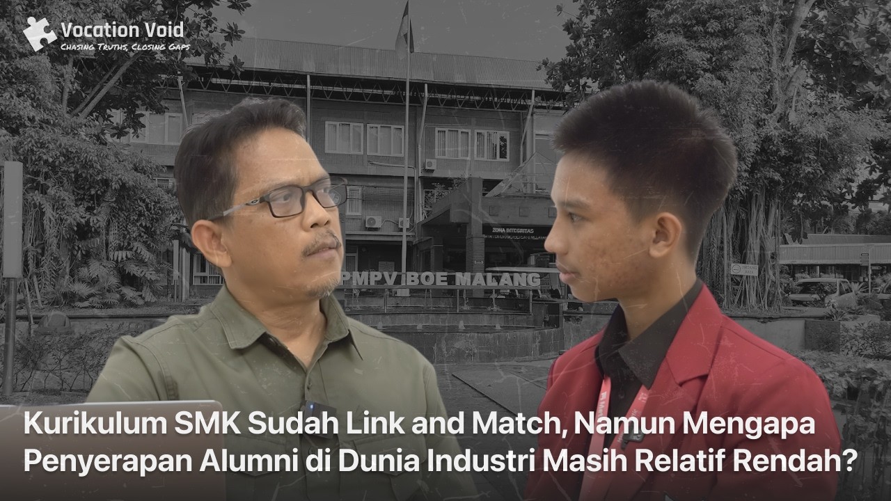 Kurikulum SMK Sudah Link and Match, Namun Mengapa Penyerapan Alumni di Dunia Industri Masih Rendah?
