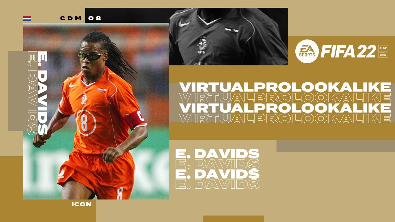 FIFA 22 | VIRTUAL PRO LOOKALIKE | EDGAR DAVIDS (TUTORIAL)