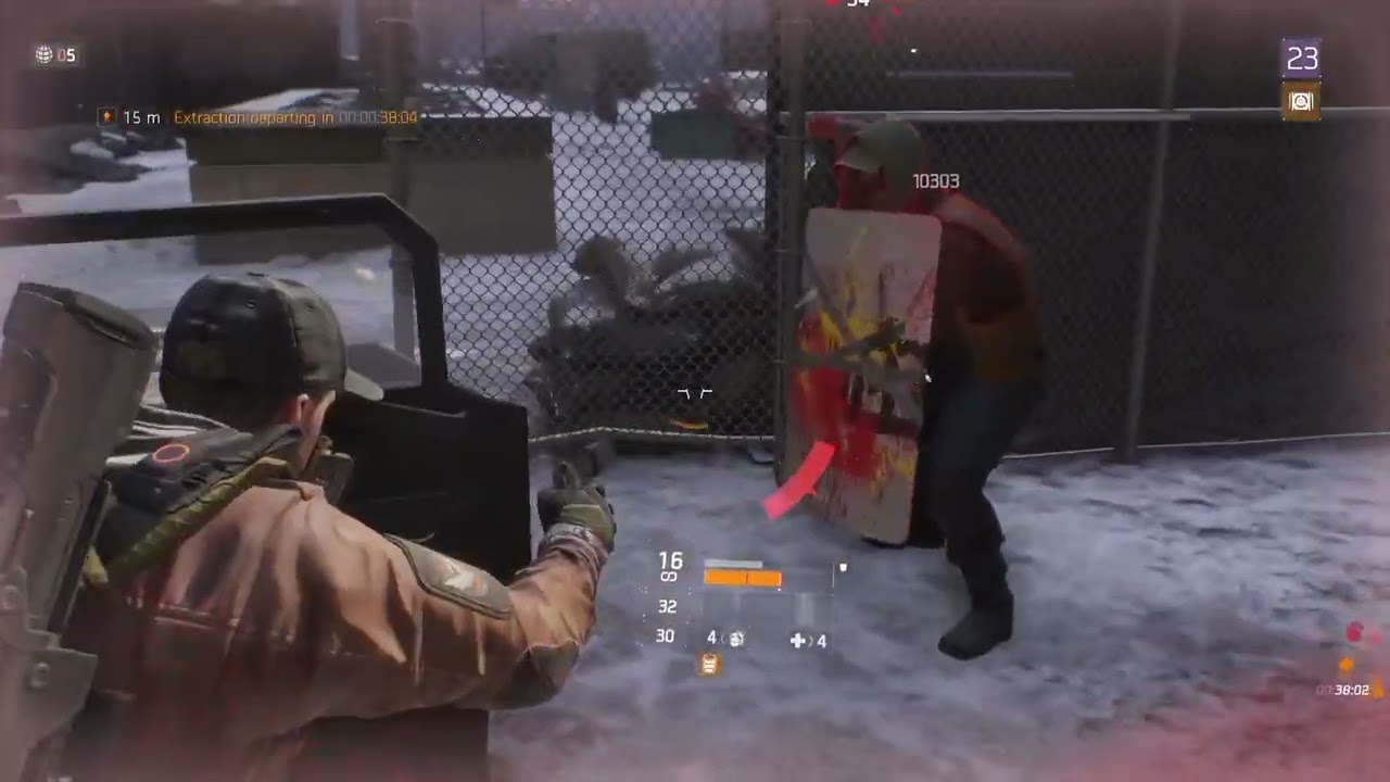 The Division 1, Dark zone gameplay (extraction)