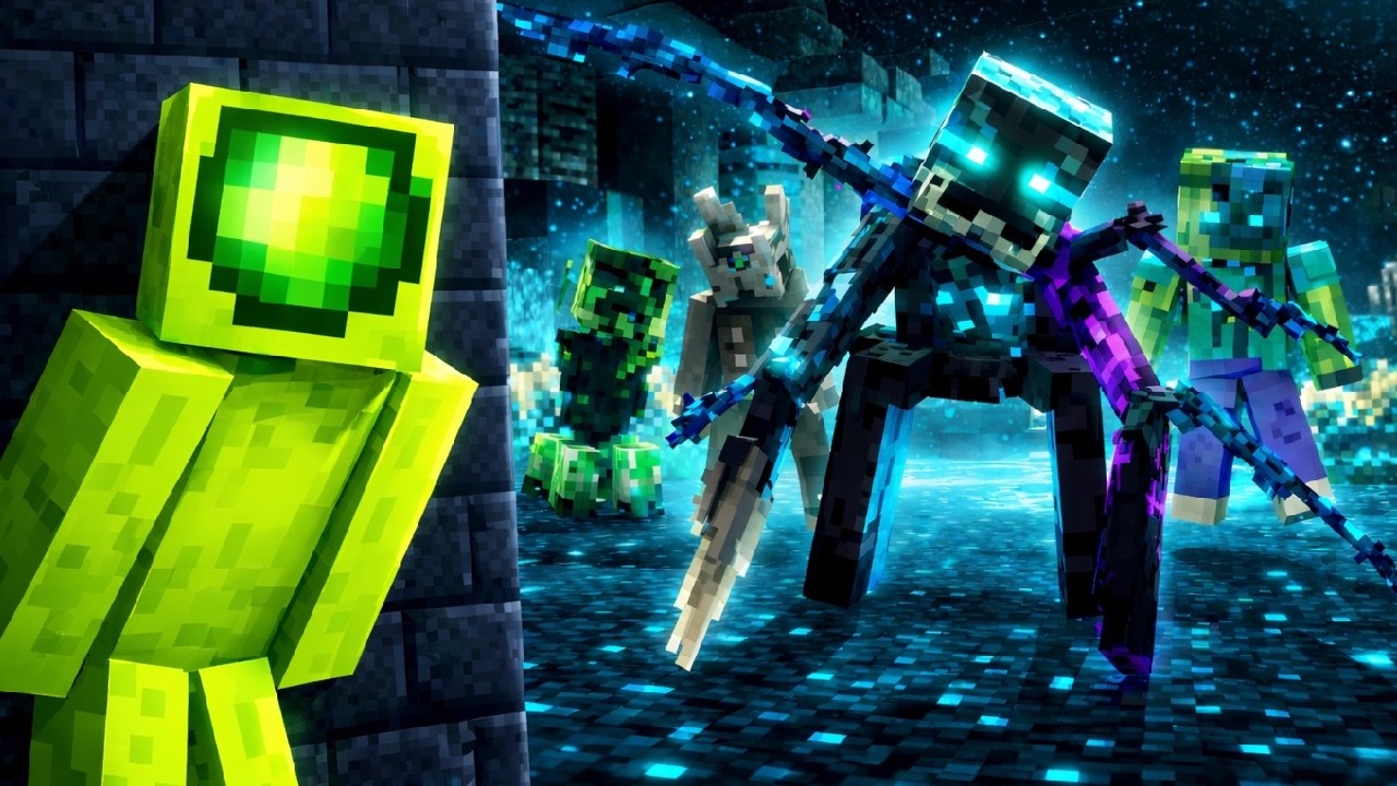 Przetrwałem 100 DNI Minecraft HARDCORE w SCULKOWEJ APOKALIPSIE