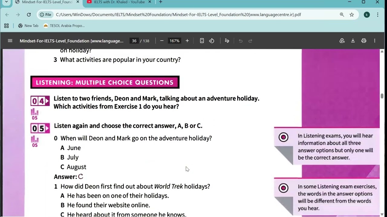 IELTS Foundation Course - Session 5: Hobbies & entertainment - Present Simple vs. Present Continuous