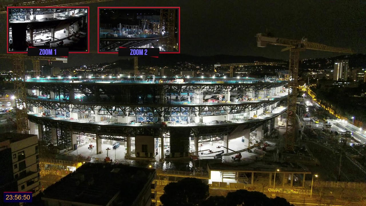 Emissi&oacute; en directe 4K! 09/02/26 de Las Obras del Camp Nou!