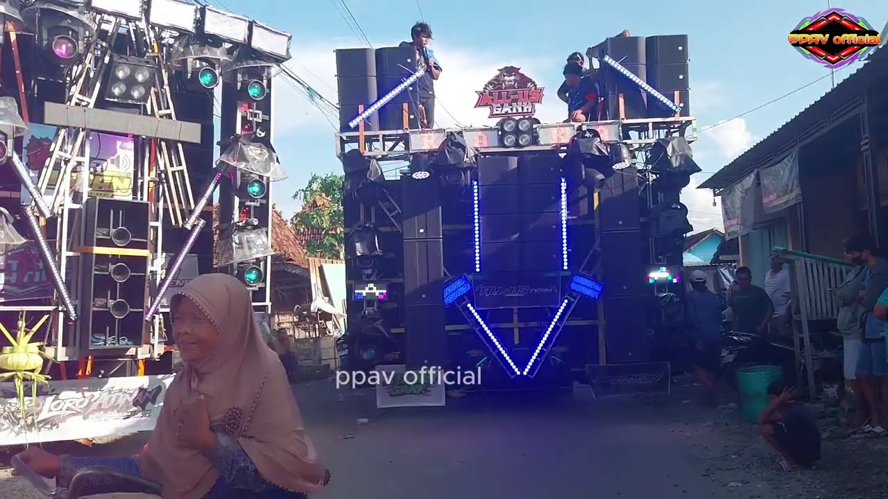 Battle son horeg di klayusiwalan Jateng