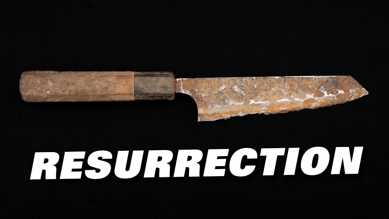 This knife was in compost for a year. Can I save it?