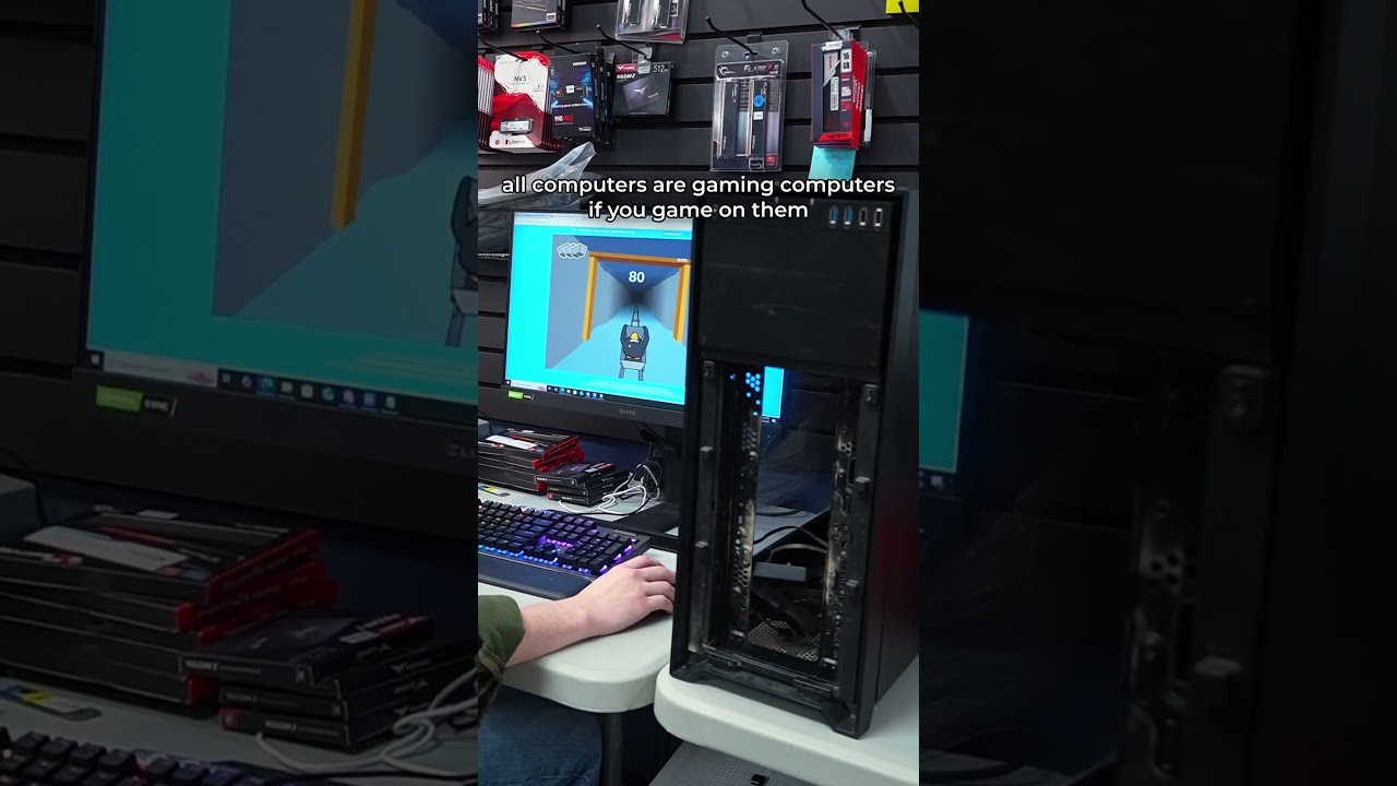 YOU HAVE A GAMING COMPUTER!! 😲