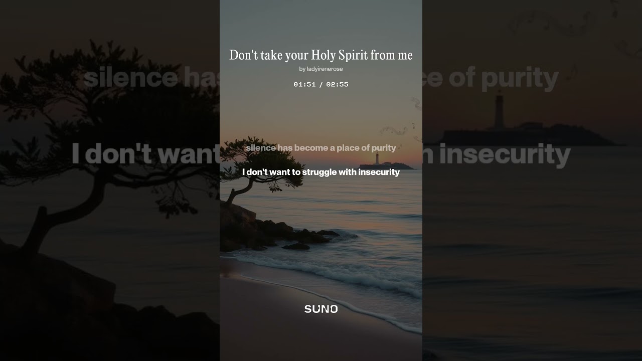 Don't take your Holy Spirit from me remix 1