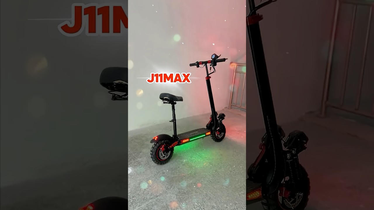 🚴&zwj;♂️ Discover the J11 Electric Scooter: Performance, Speed & More! ⚡