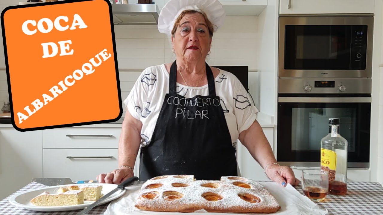 🍑 Cómo Hacer COCA de ALBARICOQUES Casera ( TÍPICA de MALLORCA )