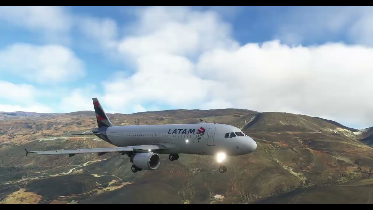 [MSFS] Fenix A320 NAV/FPA into Cajamarca, Peru