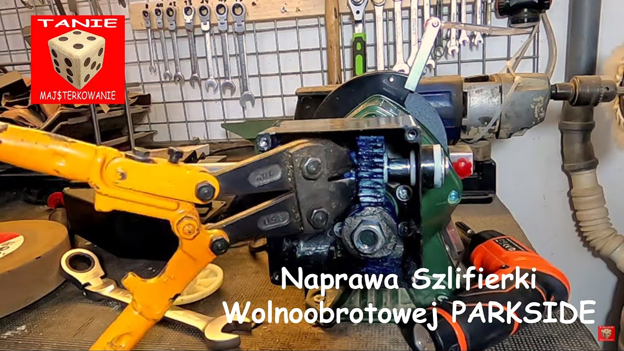 Naprawa Szlifierki Wolnoobrotowej PARKSIDE PNTS 250 B1