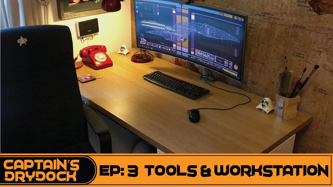 Building the Enterprise D: Episode 3 Tools & Work Station