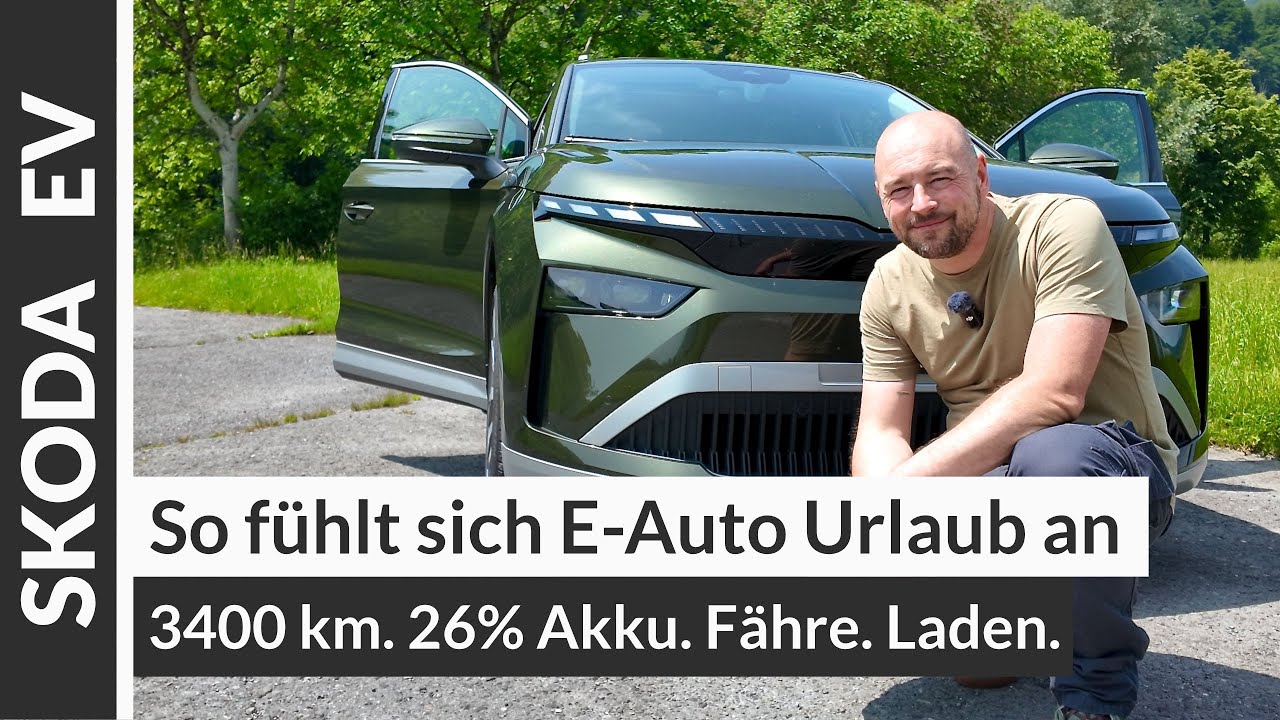 Wie entspannt sind Reisen im E-Auto wirklich? 3400 km im Škoda ENYAQ 85x nach Norwegen und zurück