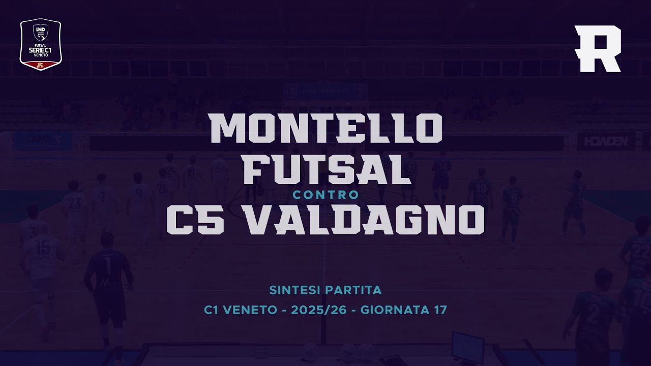 ROPLOTS HIGHLIGHTS | Montello Futsal - C5 Valdagno | Serie C1 Veneto - GIORNATA 17