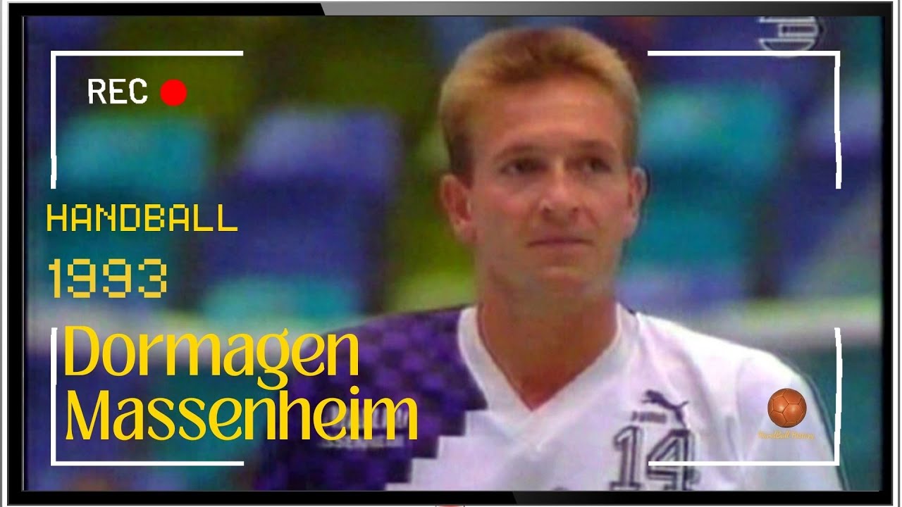 Dormagen / Massenheim  05 1993 |   finale Coupe d'Allemagne handball 🤾‍♂️