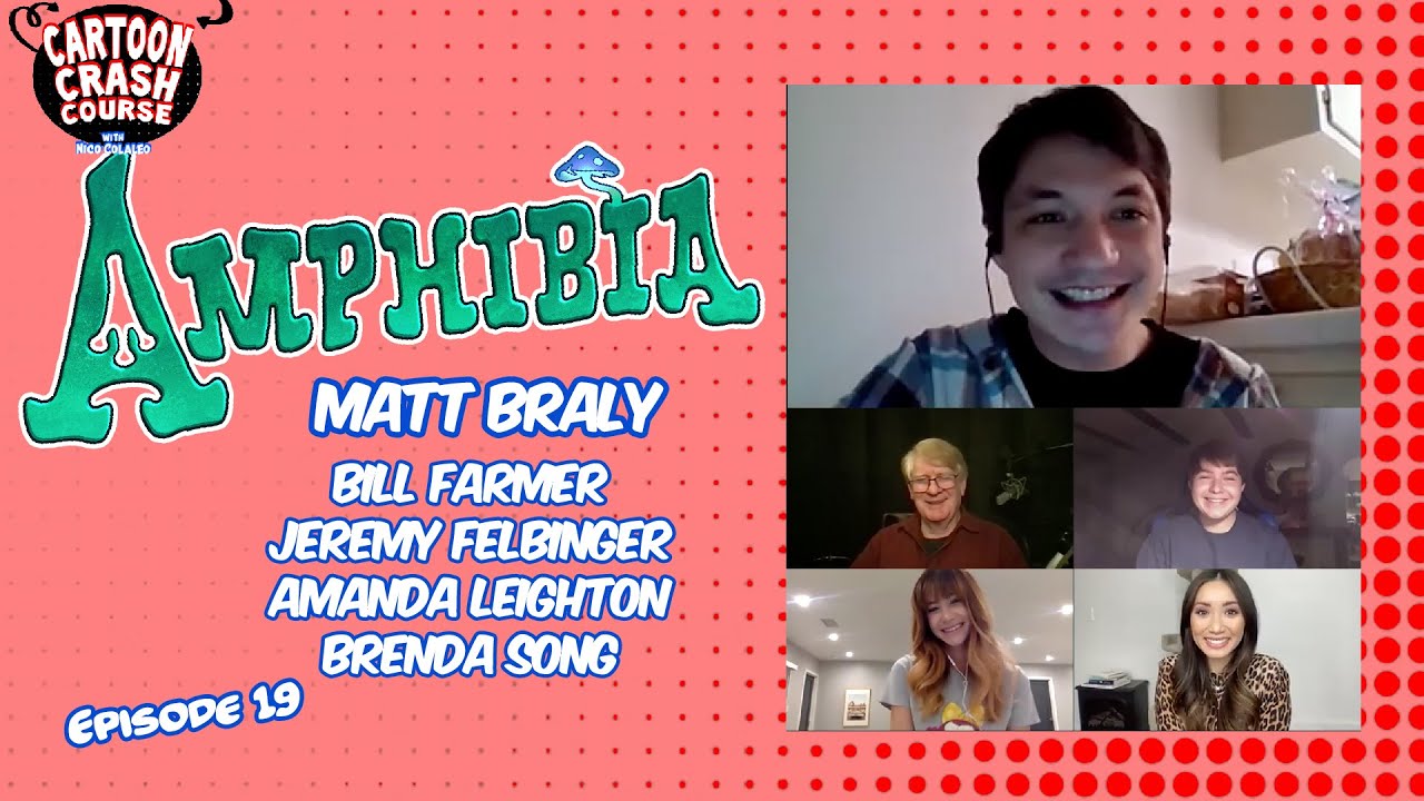 Special Guests MATT BRALY, Creator of Walt Disney TV Animation's AMPHIBIA, and Voice Acting Cast!