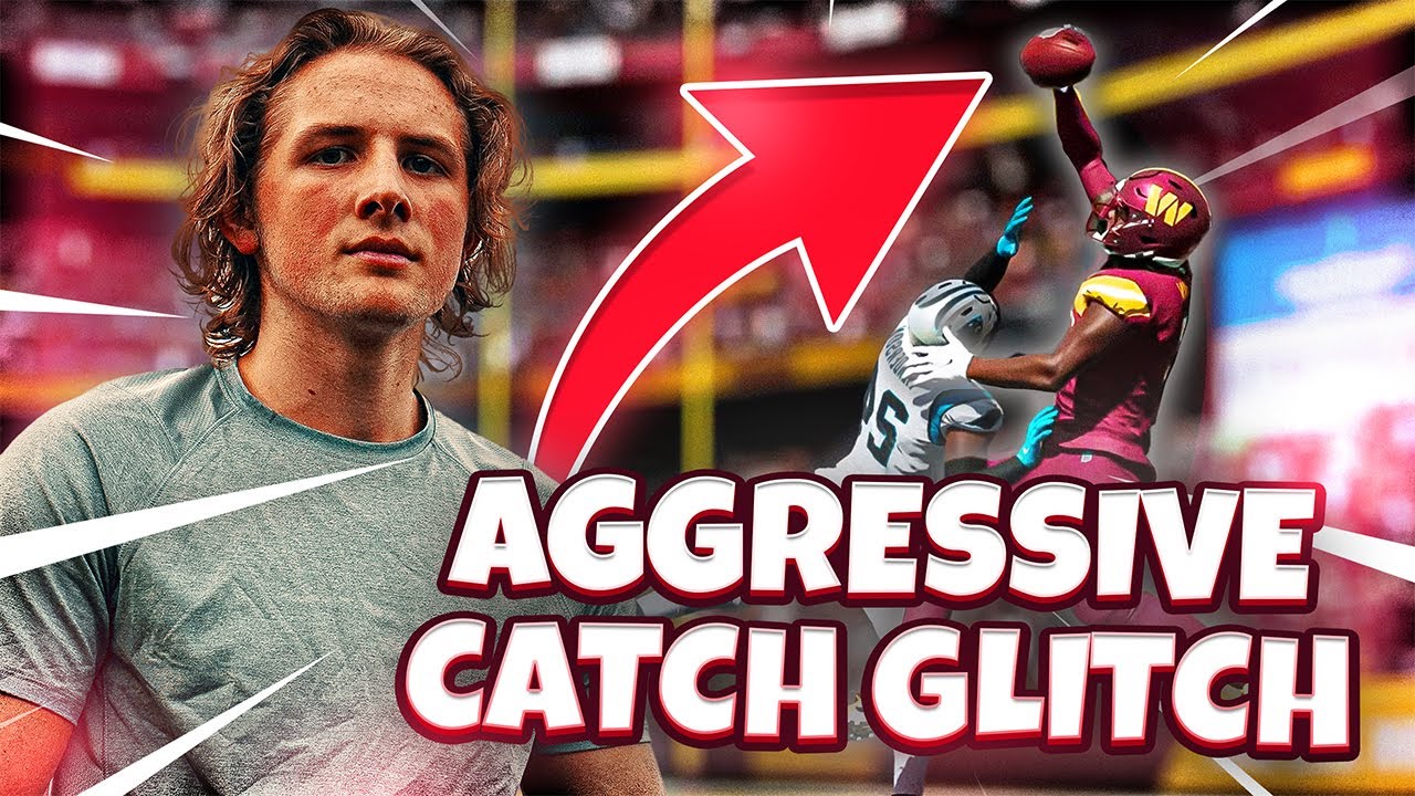 HOW TO DO THE AGGRESIVE CATCH GLITCH in MADDEN 23!