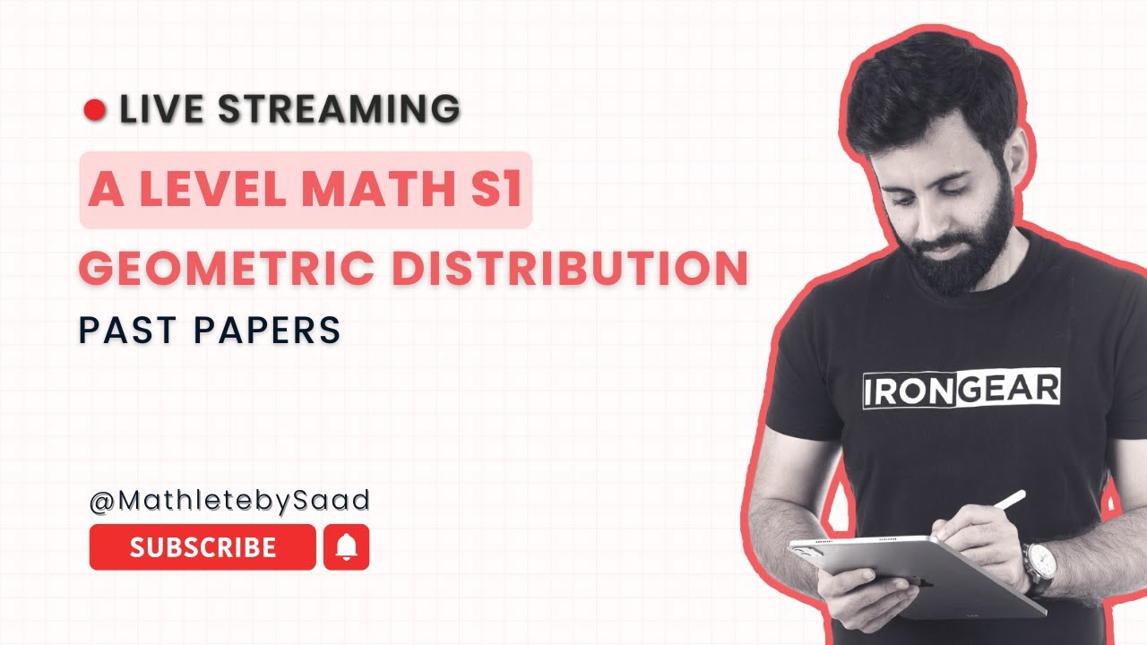 A LEVEL MATH S1 - Geometric Distribution Past Papers (2020-2025)
