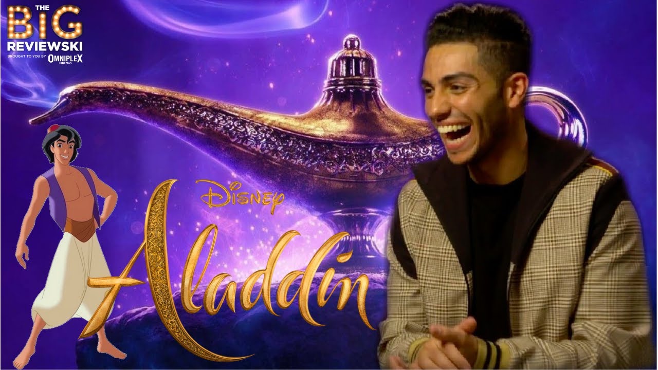 Mena Massoud on playing Aladdin, loving Abu, and Will Smith's interesting hair choices
