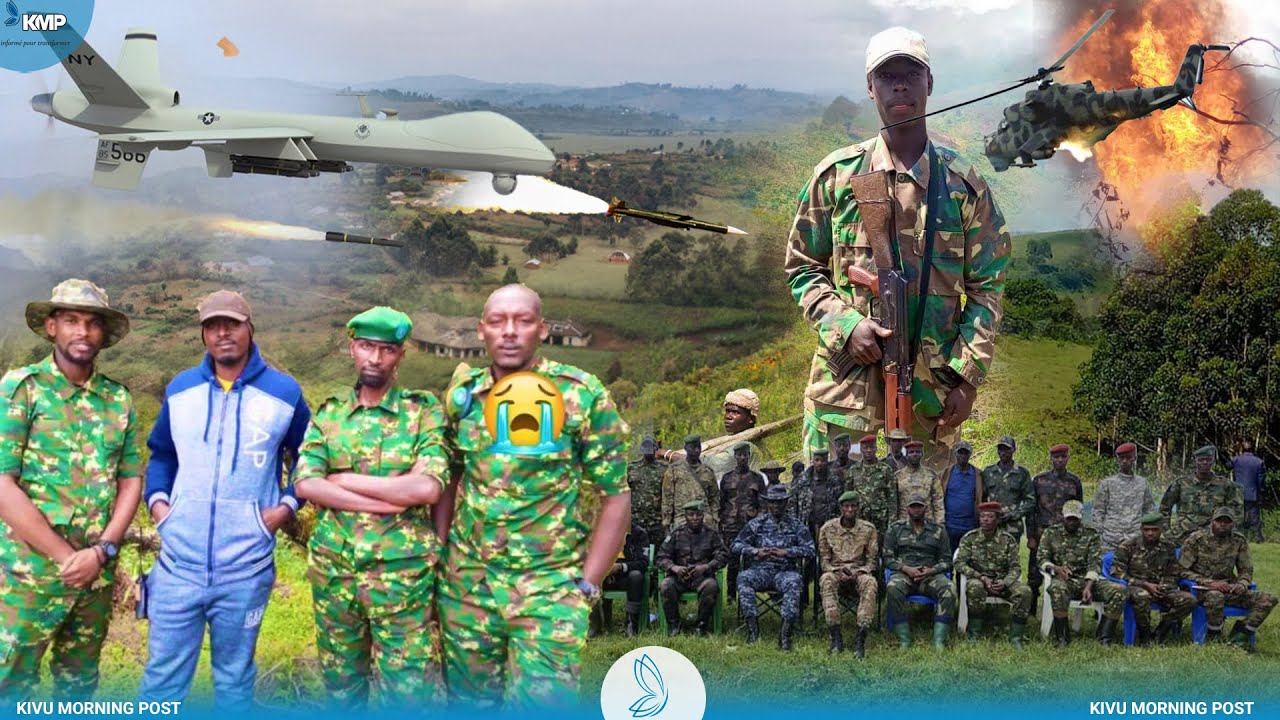 RDC : DES POSITIONS DU M23,TWIRWANEHO BOMBARDÉES À MINEMBWE PAR DRONES DES FARDC