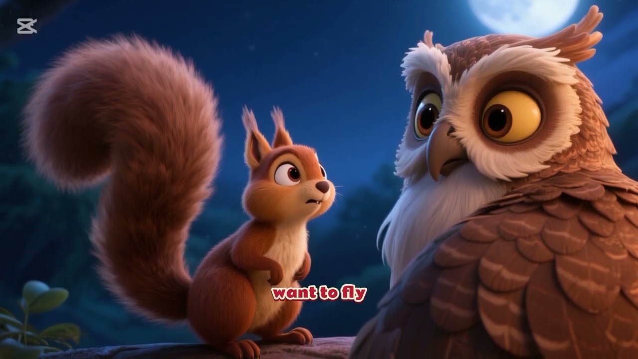 The Squirrel Who Wanted to Fly 🐿️🐿️🐿️🐿️