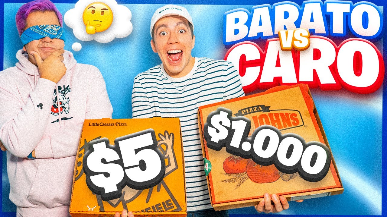 PIZZA DE $5 VS PIZZA DE $1000