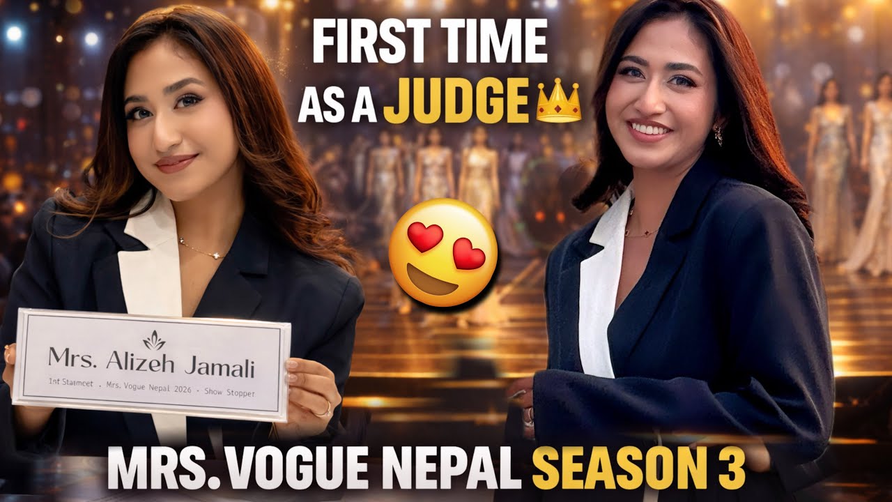 SITTING ON THE JUDGE PANEL FELT UNREAL 😁 THEY GAVE ME SURPRISE 😮  #alizehjamali 