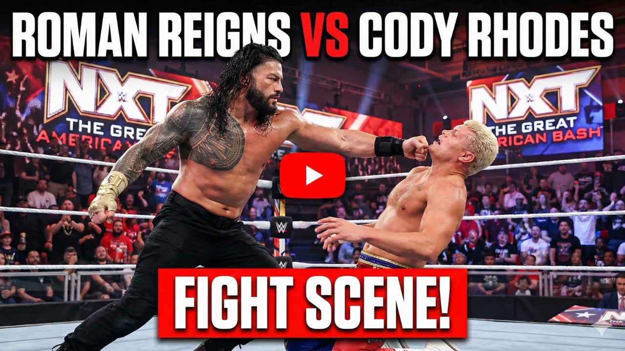 Roman Reigns vs Cody Rhodes 🔥 Epic WWE Fight | Full Match Highlights