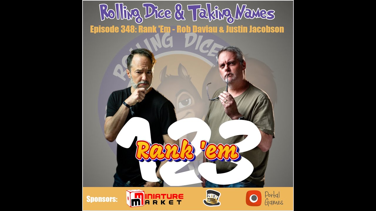 Rank 'Em - Rob Daviau & Justin Jacobson from Restoration Games (Video version)