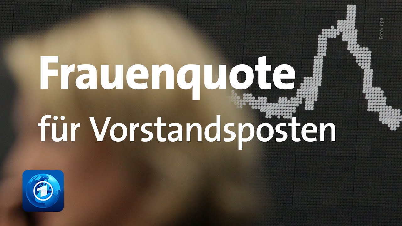 Einigung in der Koalition: Frauenquote f&uuml;r Vorstandsposten