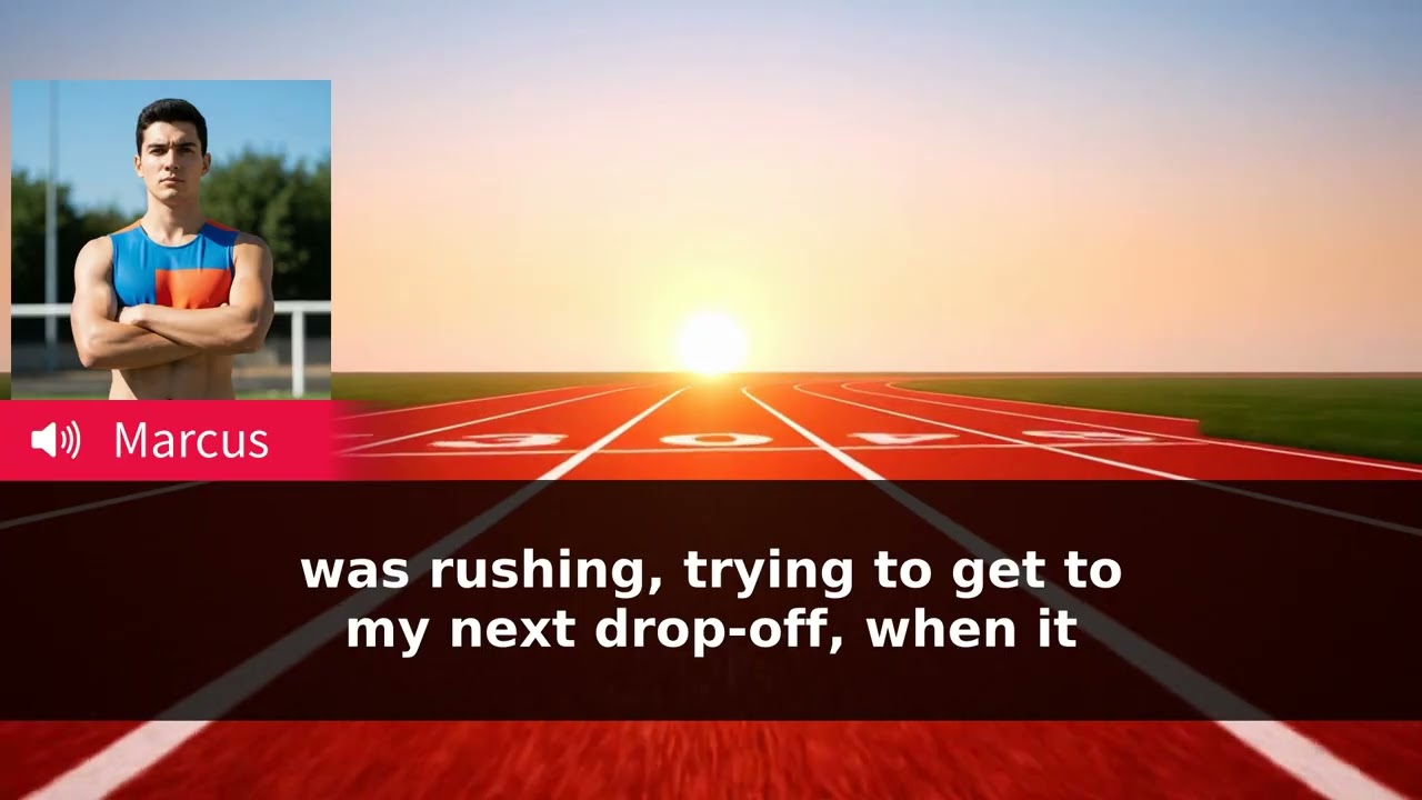 Why did the athlete stop at the finish?