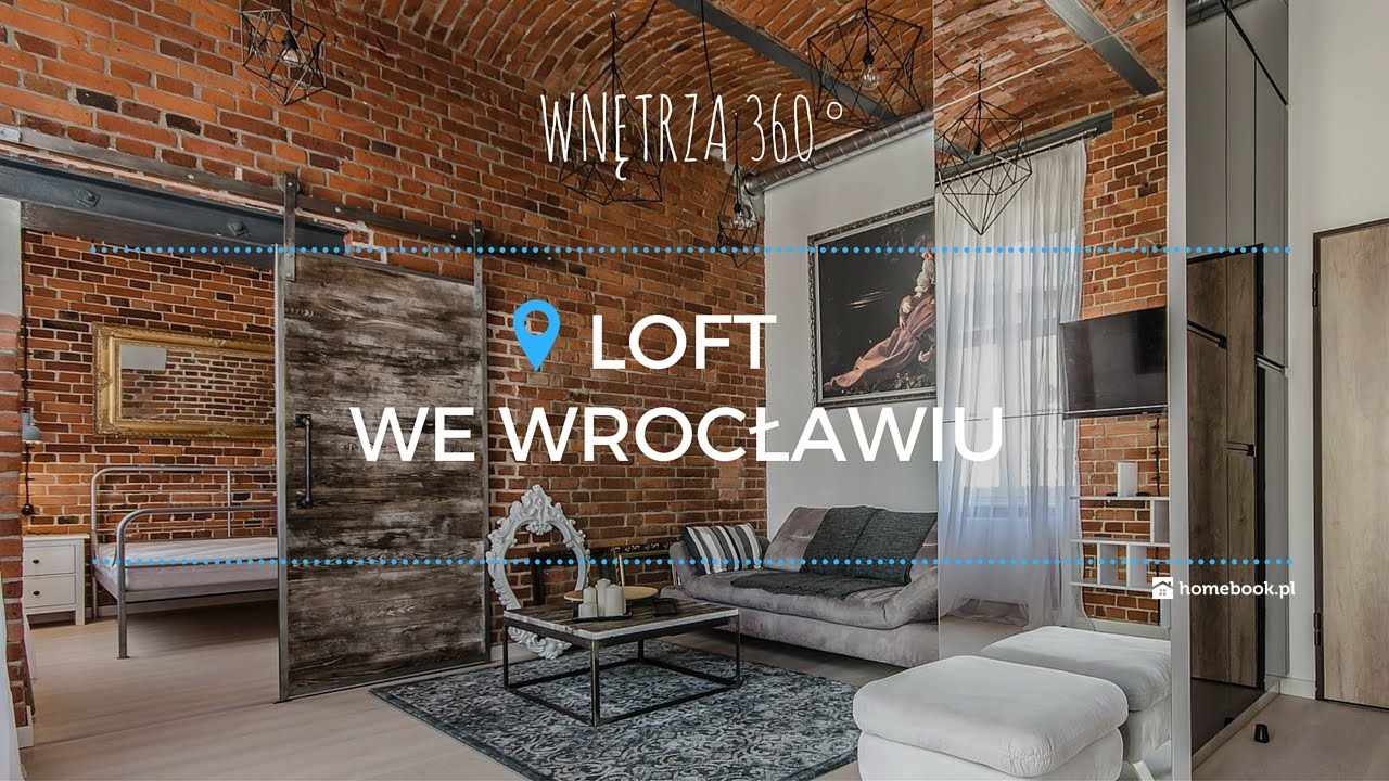 Aranżacja loftu. Projekt mieszkania w stylu industrialnym #projekt wnętrz #cegła