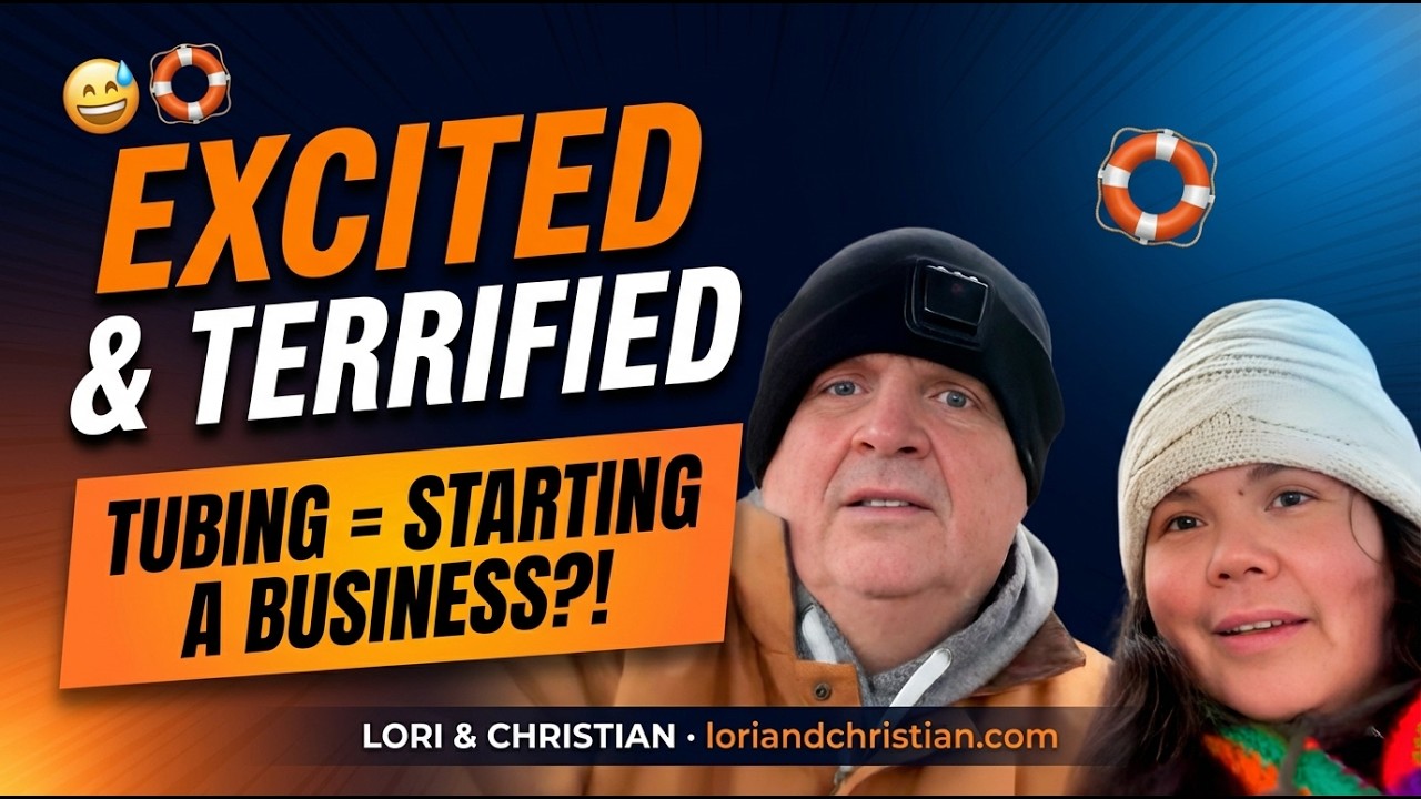 How Starting a Business Feels Like Tubing for the First Time (Excited & Terrified!)