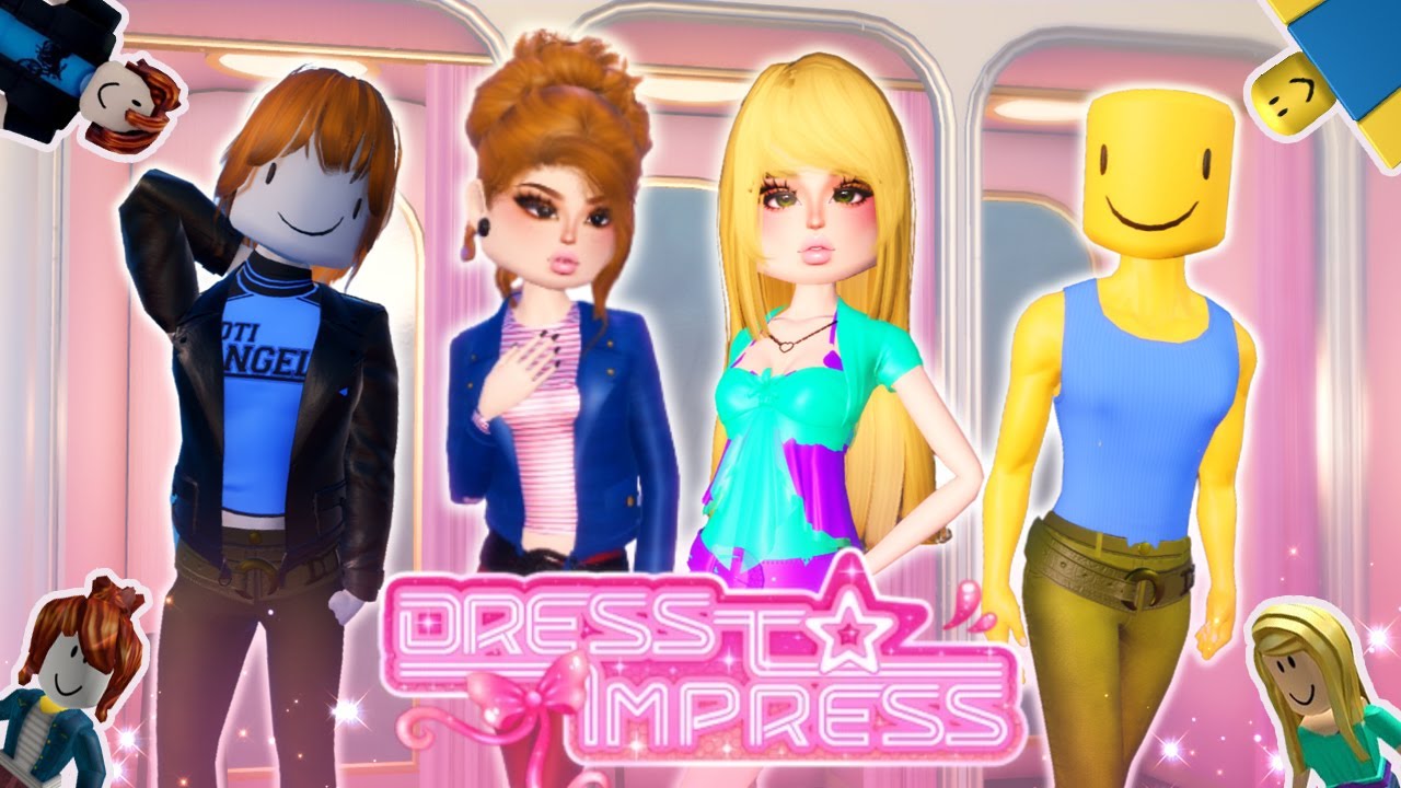 I CHALLENGED MASTER SERVERS to DRESS UP ONLY AS BASIC ROBLOX AVATARS in DRESS TO IMPRESS! 🙈​